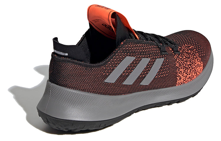 adidas Sensebounce + Ace Shoes 'Core Black Grey Three Signal Coral' EG1025