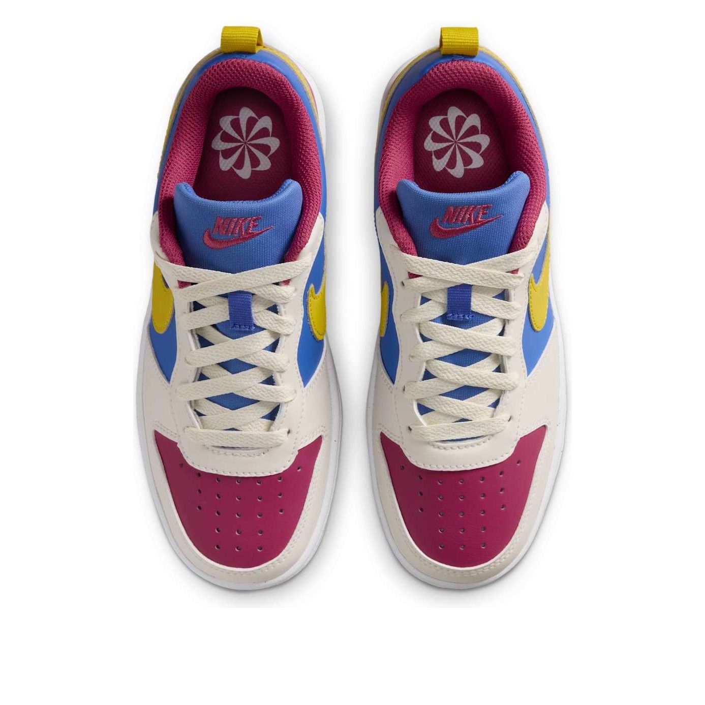 (GS) Nike Court Borough Low Recraft 'Sweet Beet Comet Blue' IM2181-633