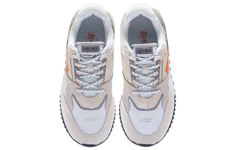 (WMNS) Li-Ning 001 Classic 'Grey Orange' AZGS078-4