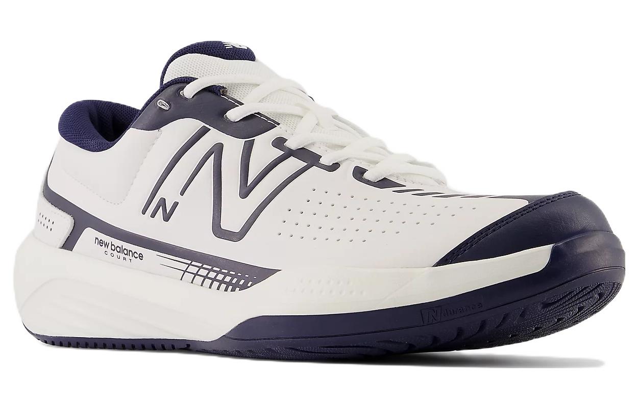 New Balance 696 v5 Low Shoes 'White Black' MCH696W5