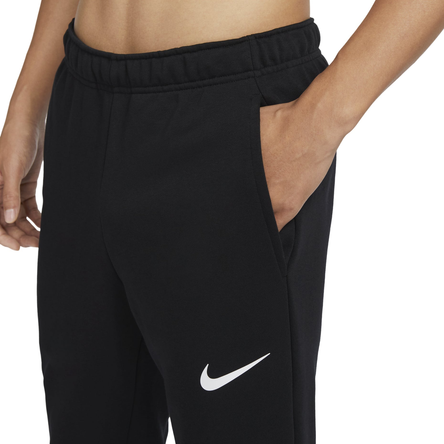 Nike Dri-FIT Jogging Pants 'Black White' FB8578-010