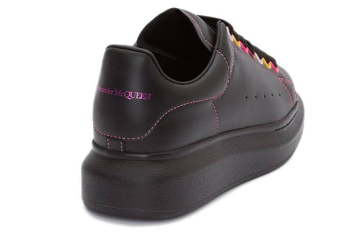 (WMNS) Alexander McQueen Oversized Sneaker 'Black Rainbow' 553770WHZ4S1312