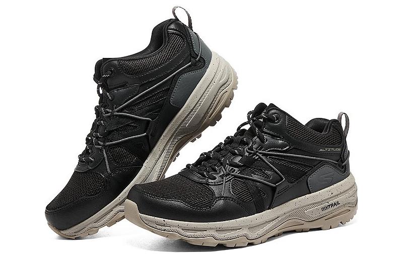 (WMNS) Skechers GO RUN Trail Altitude 'Black' 128212-BKNT