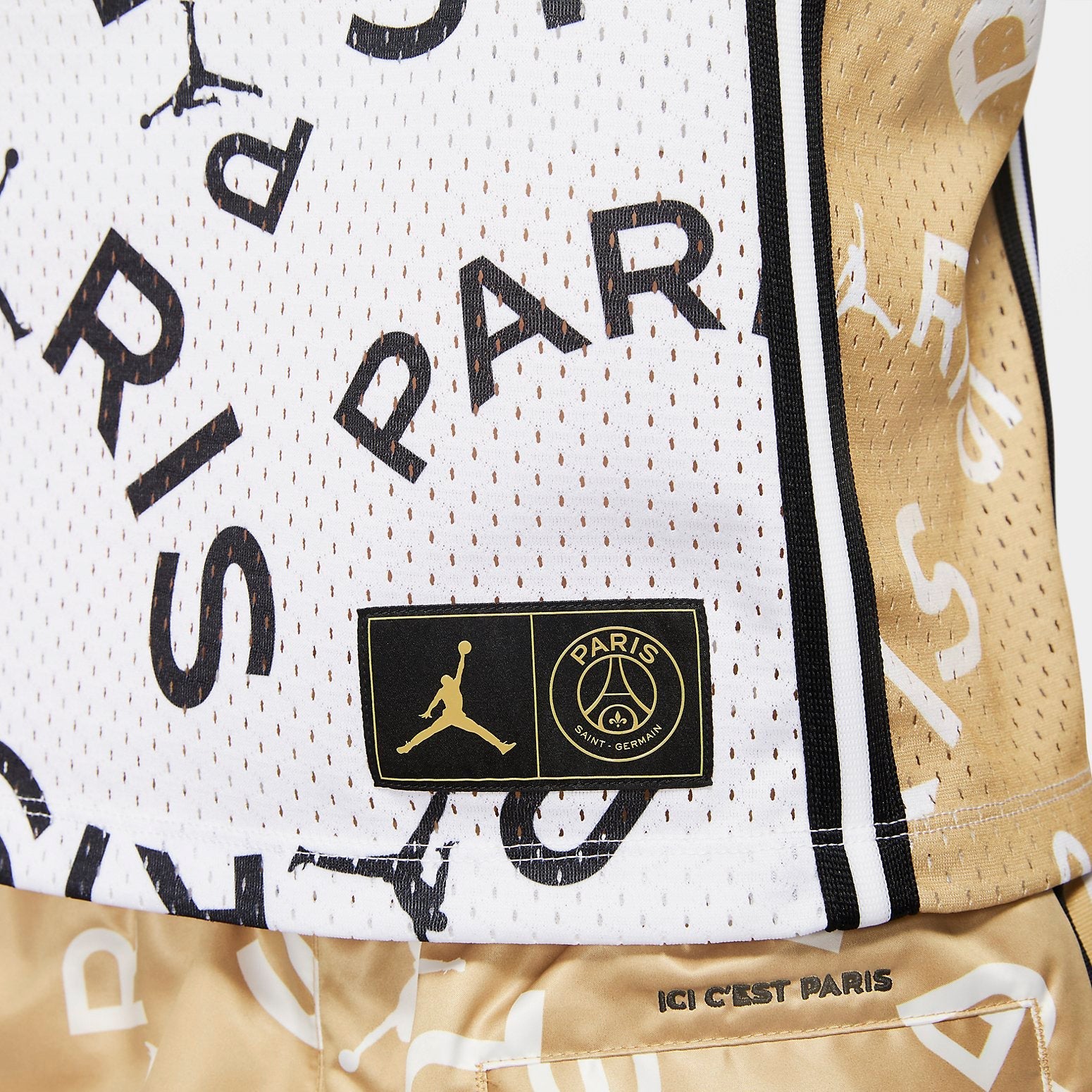 (WMNS) Air Jordan x Paris Saint-Germain Jersey 'White' CU5708-100