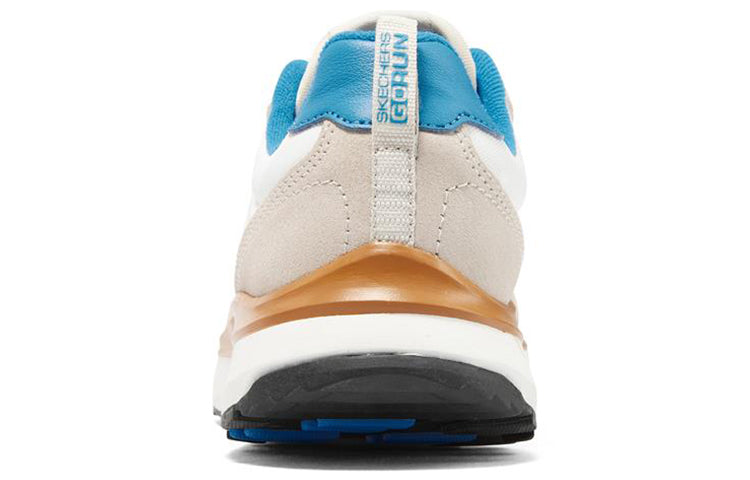 (WMNS) Skechers Go Run Adventure 'White Blue' 128716-NTBL