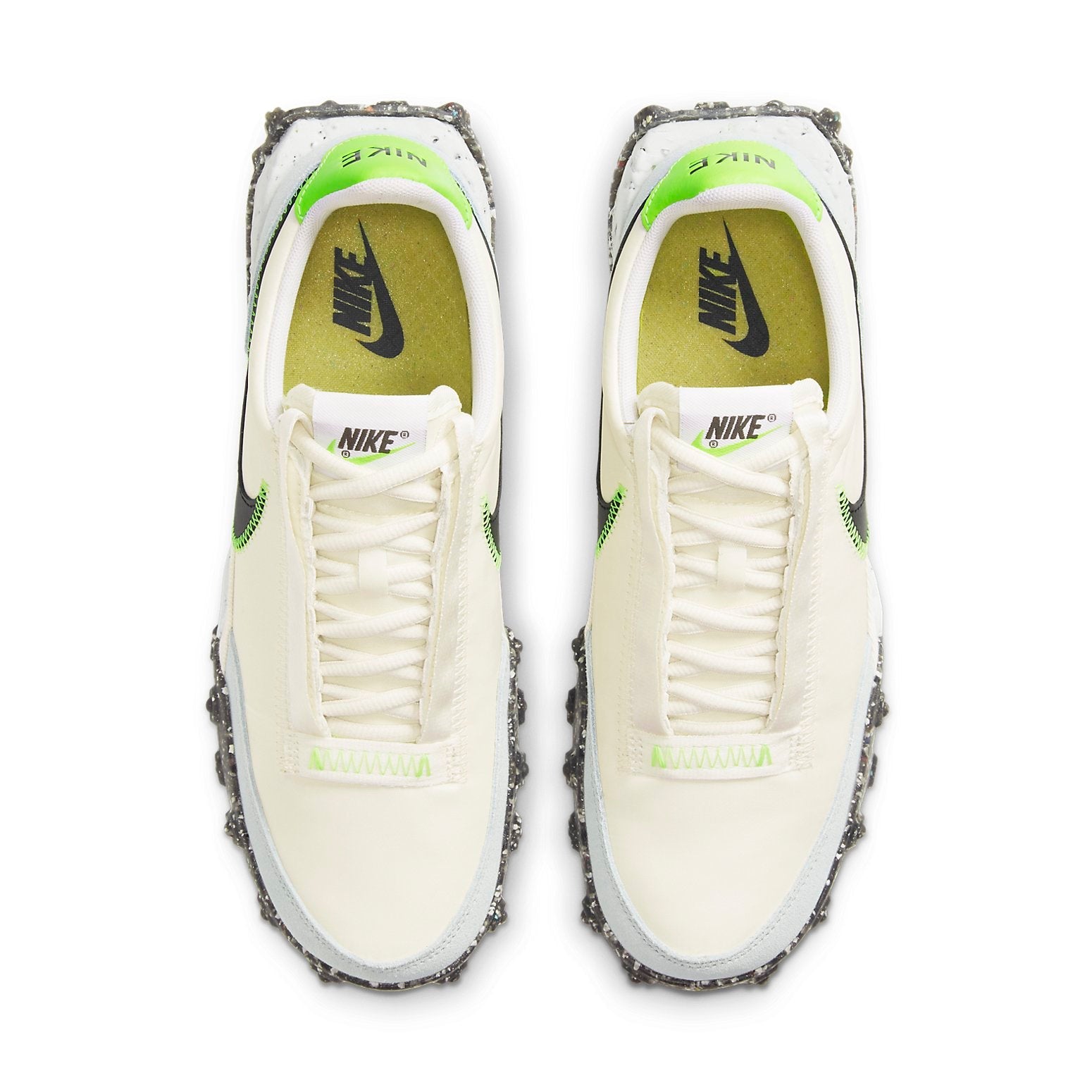 (WMNS) Nike Waffle Racer Crater 'Pale Ivory Electric Green' CT1983-102