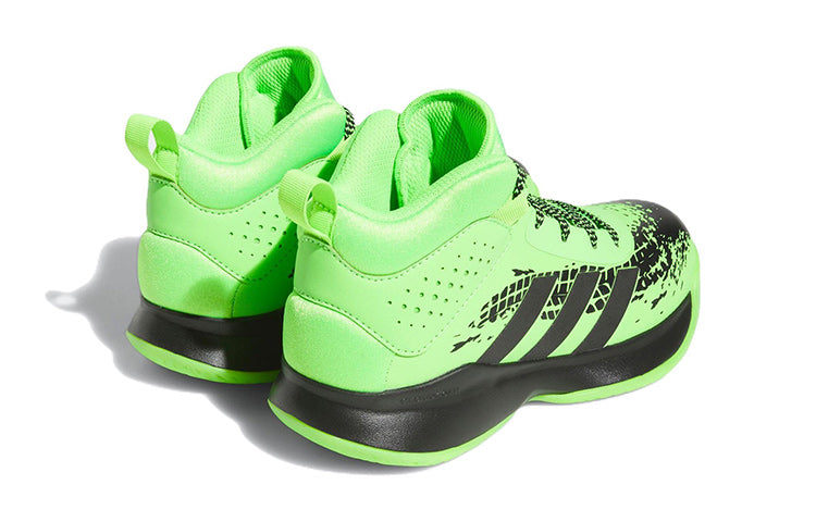 (GS) adidas Cross Em UP 5 Wide 'Team Solar Green Black' HQ8496