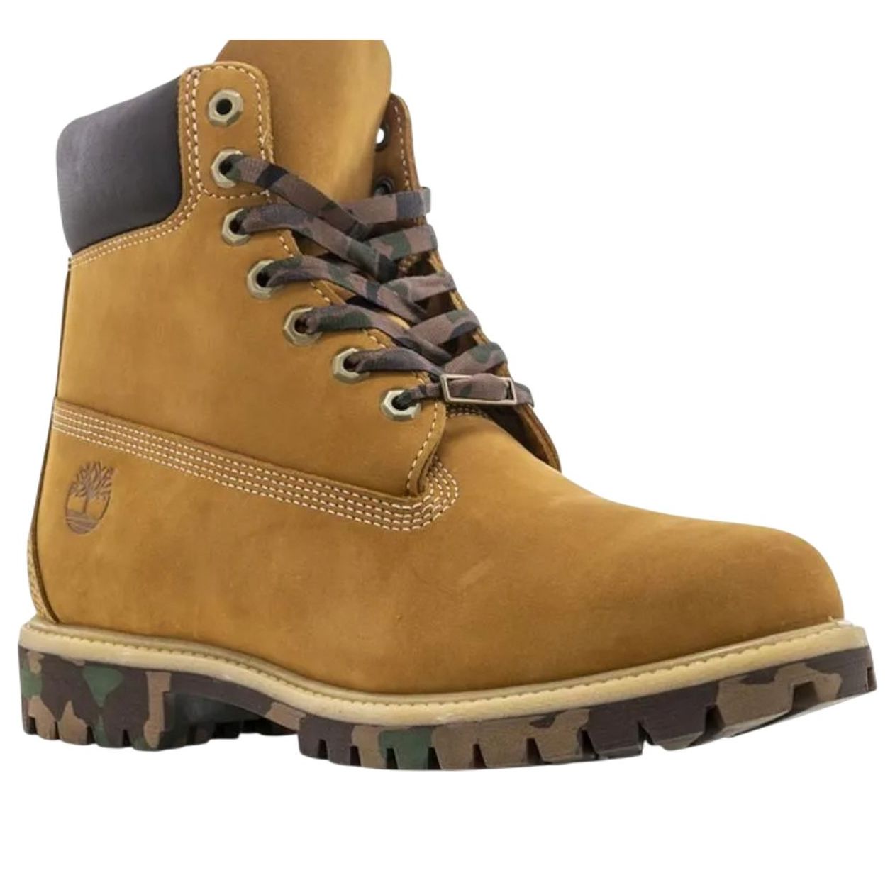 Timberland 6 Inch Premium Boot 'Wheat Camo Sole'	 TB06717B231