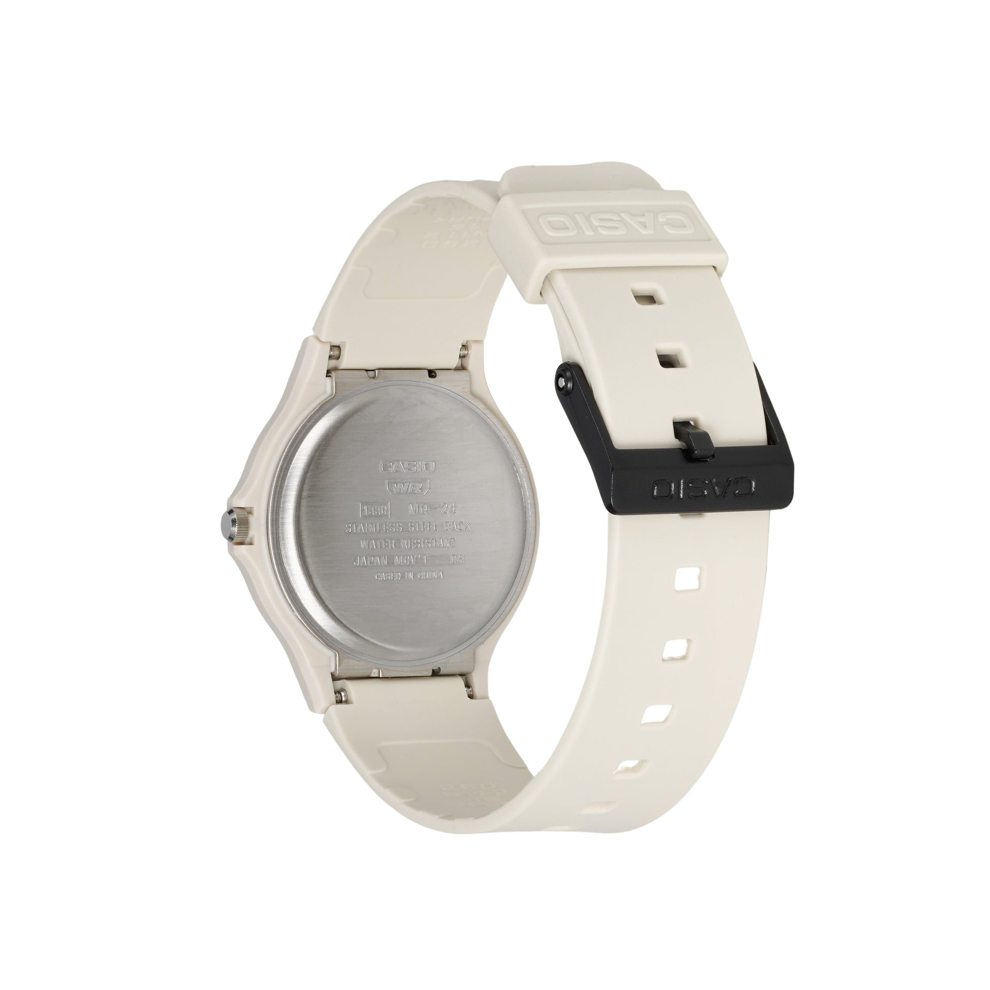 CASIO STANDARD Series Waterproof Fashion Stylish Resin Strap 38.8*34.9*7.8mm Black Watch Unisex Mens MQ-24UC-8BJF