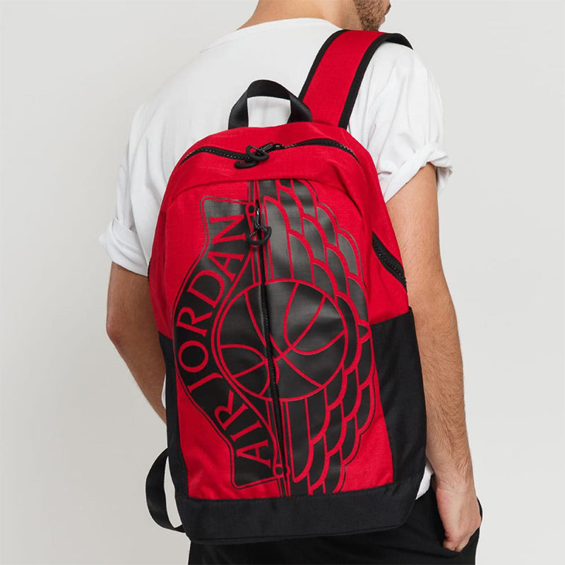 Air Jordan LOGO Wings Backpacks 'Gym Red' 9A0208-R78