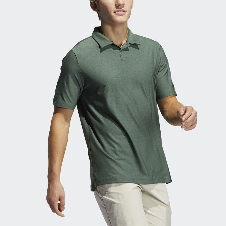 adidas Go-to Golf Athleisure Casual Sports Short Sleeve Polo Shirt Green GM0046