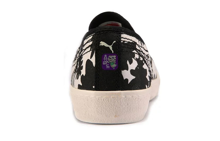 (WMNS) PUMA Ibiza Slipon Low Top Board Shoes White/Black 356253-01