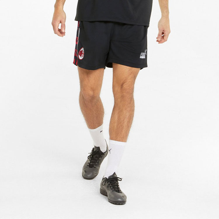 PUMA AC Milan Football Heritage Shorts 'Black White Red' 765094-01