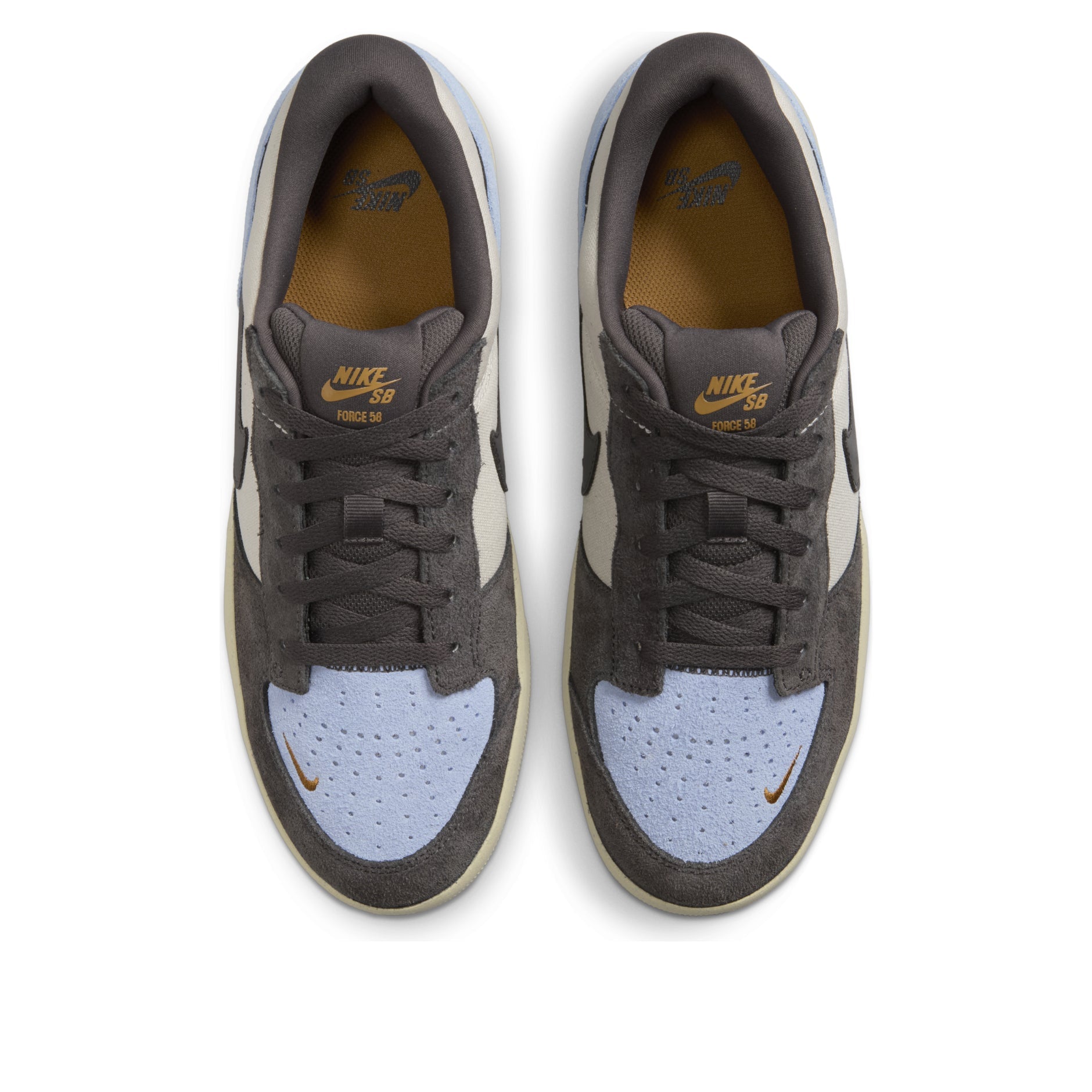 Nike SB Force 58 'Light Orewood Brown Psychic Blue' DV5477-102