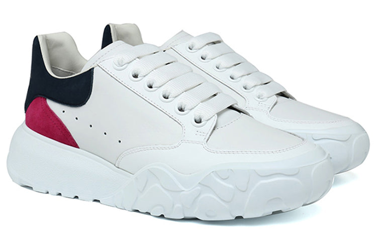 (WMNS) Alexander McQueen Court Trainer 'Navy Pink' 633915WHZ9B9717
