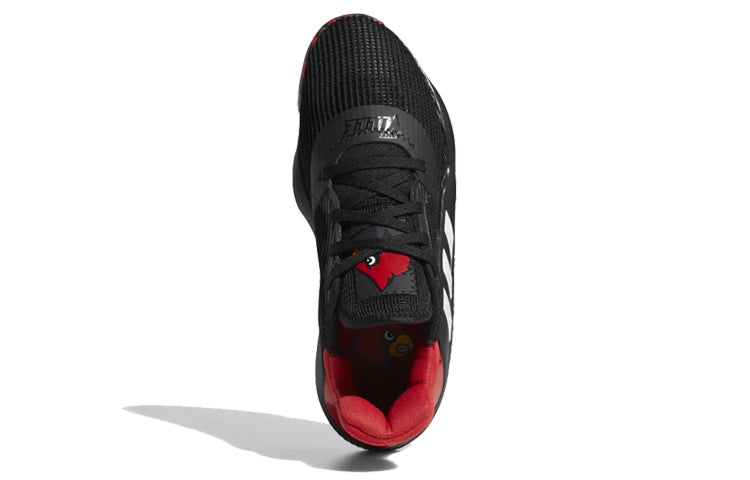 adidas Pro Bounce 2019 Low 'Black Scarlet' G26182