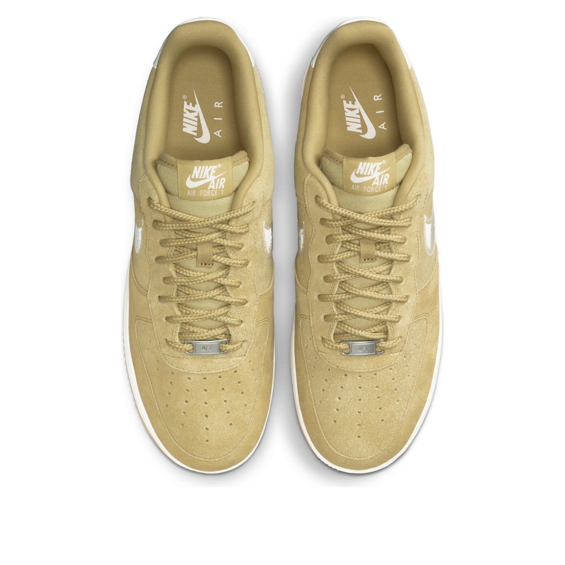 Nike Air Force 1 Low '07 LV8 'Buff Gold Sail Embroidered Swoosh' HJ4465-700
