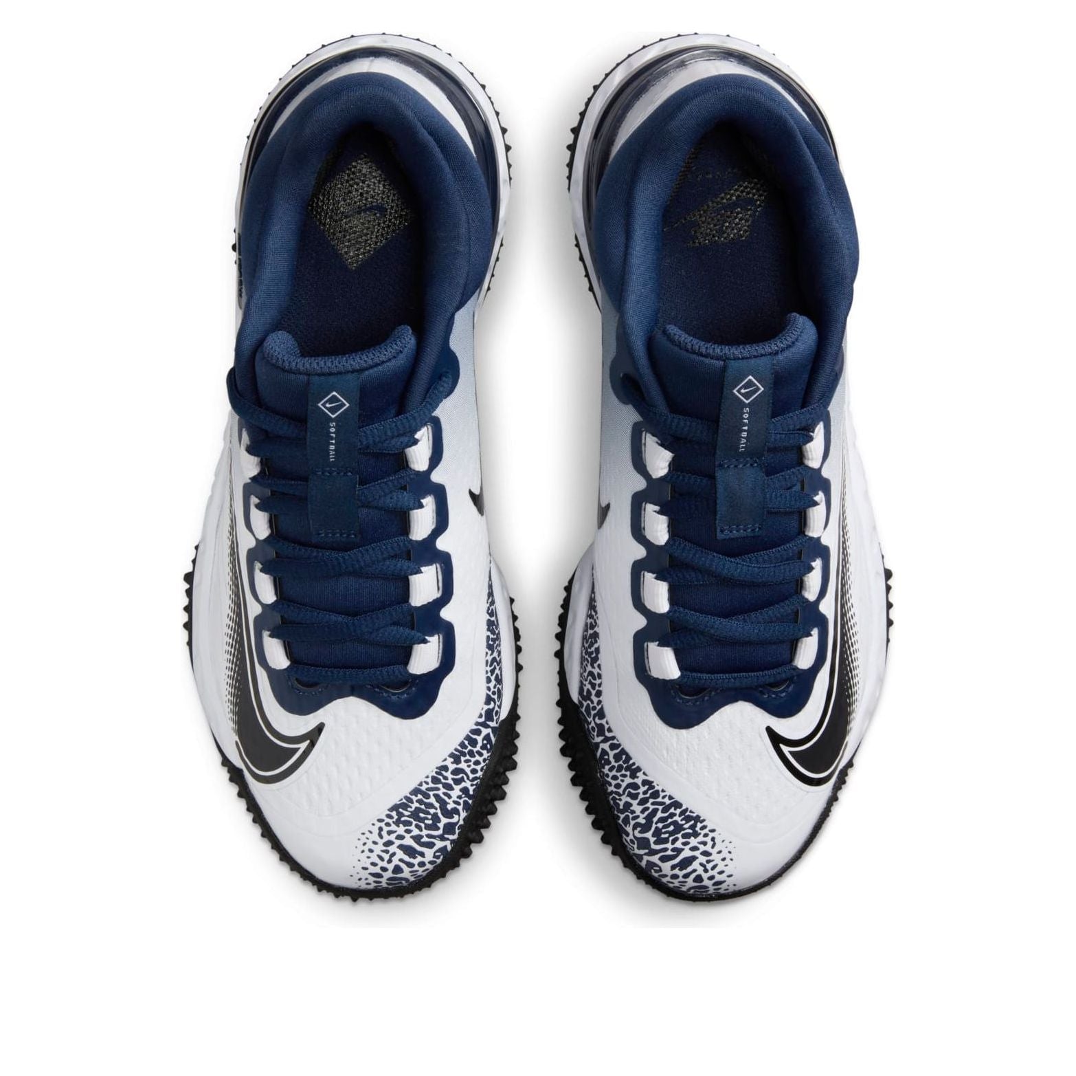 (WMNS) Nike Alpha Huarache Elite 4 Turf 'Midnight Navy White' FD2746-400