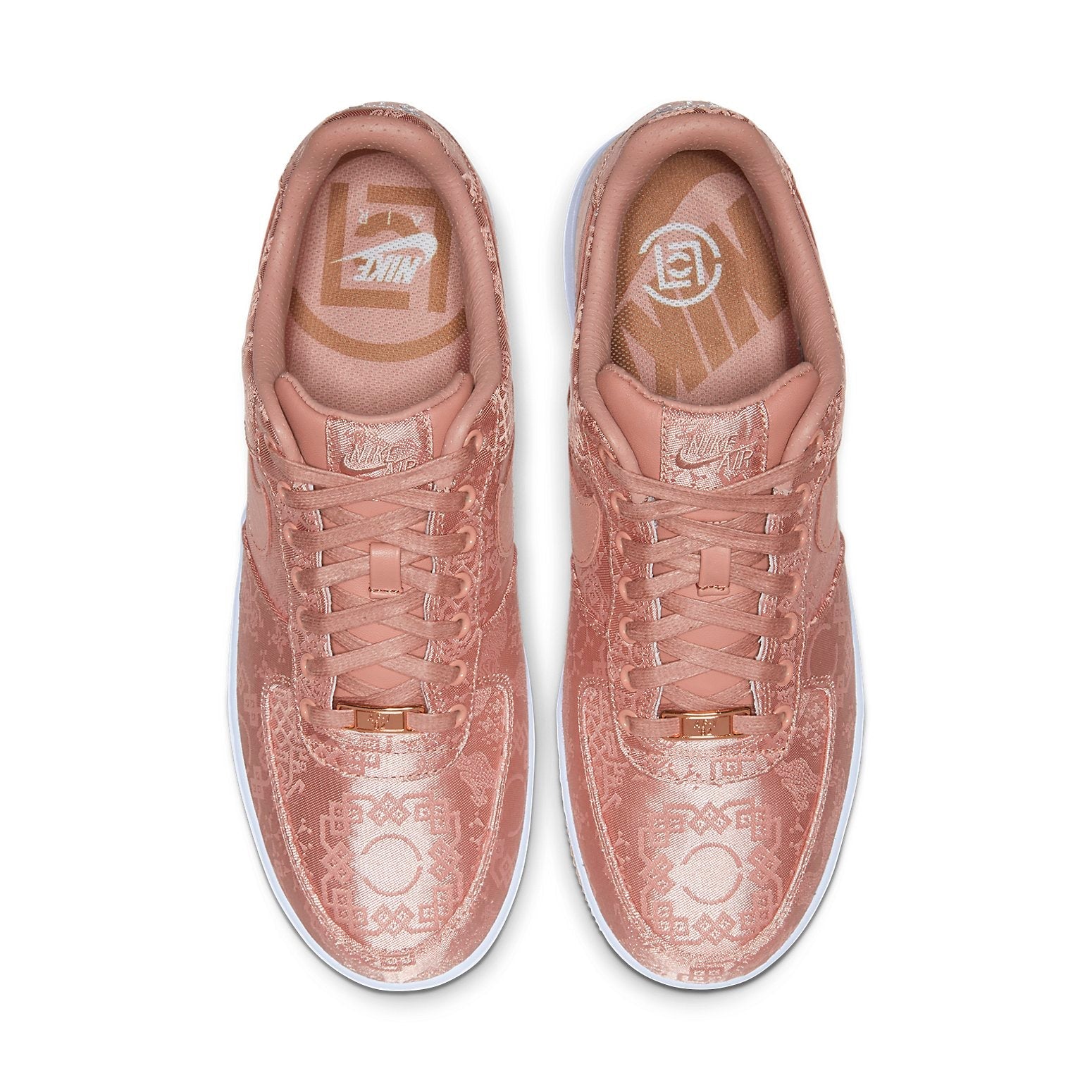 Nike x CLOT Air Force 1 Low Premium 'Rose Gold Silk' CJ5290-600