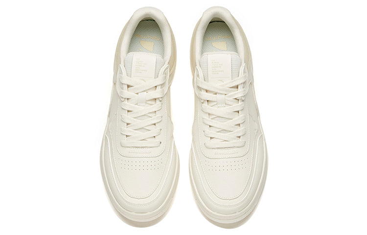 ANTA Skateboarding Shoes 'White Yellow' 912118081-2