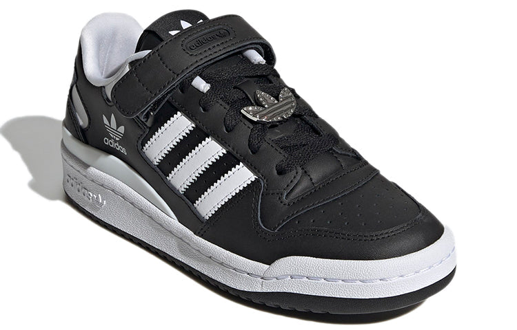 (WMNS) adidas Forum Low 'Black White' GY0752