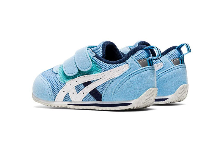 (TD) ASICS ldaho Baby 3 Running Shoes Blue TUB165-402