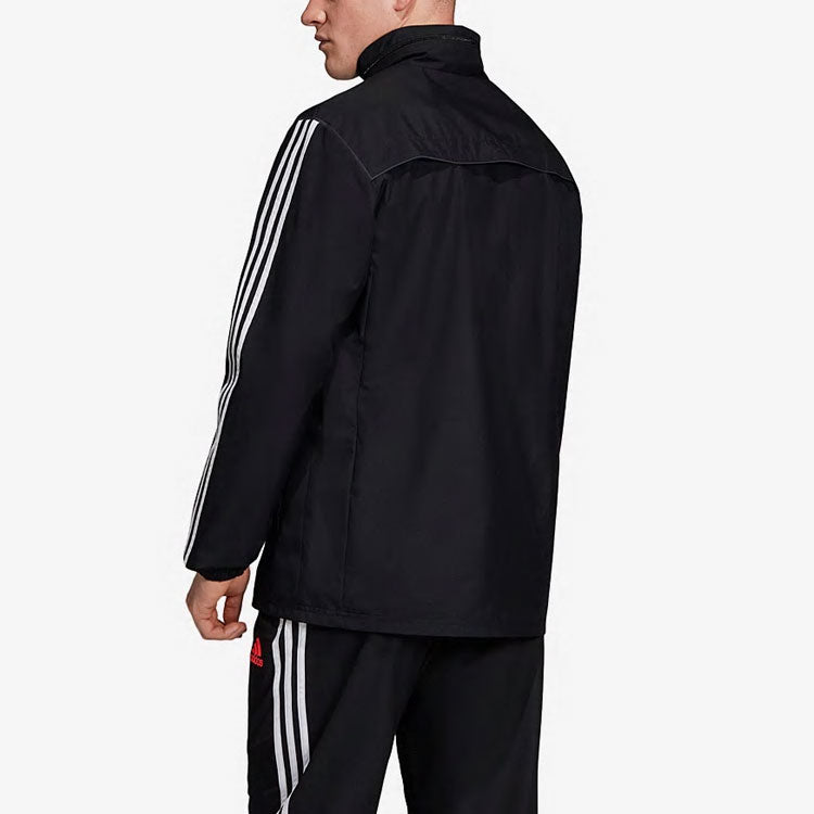 adidas JUVE AW JKT Soccer/Football Juventus Woven Jacket Black DX9134