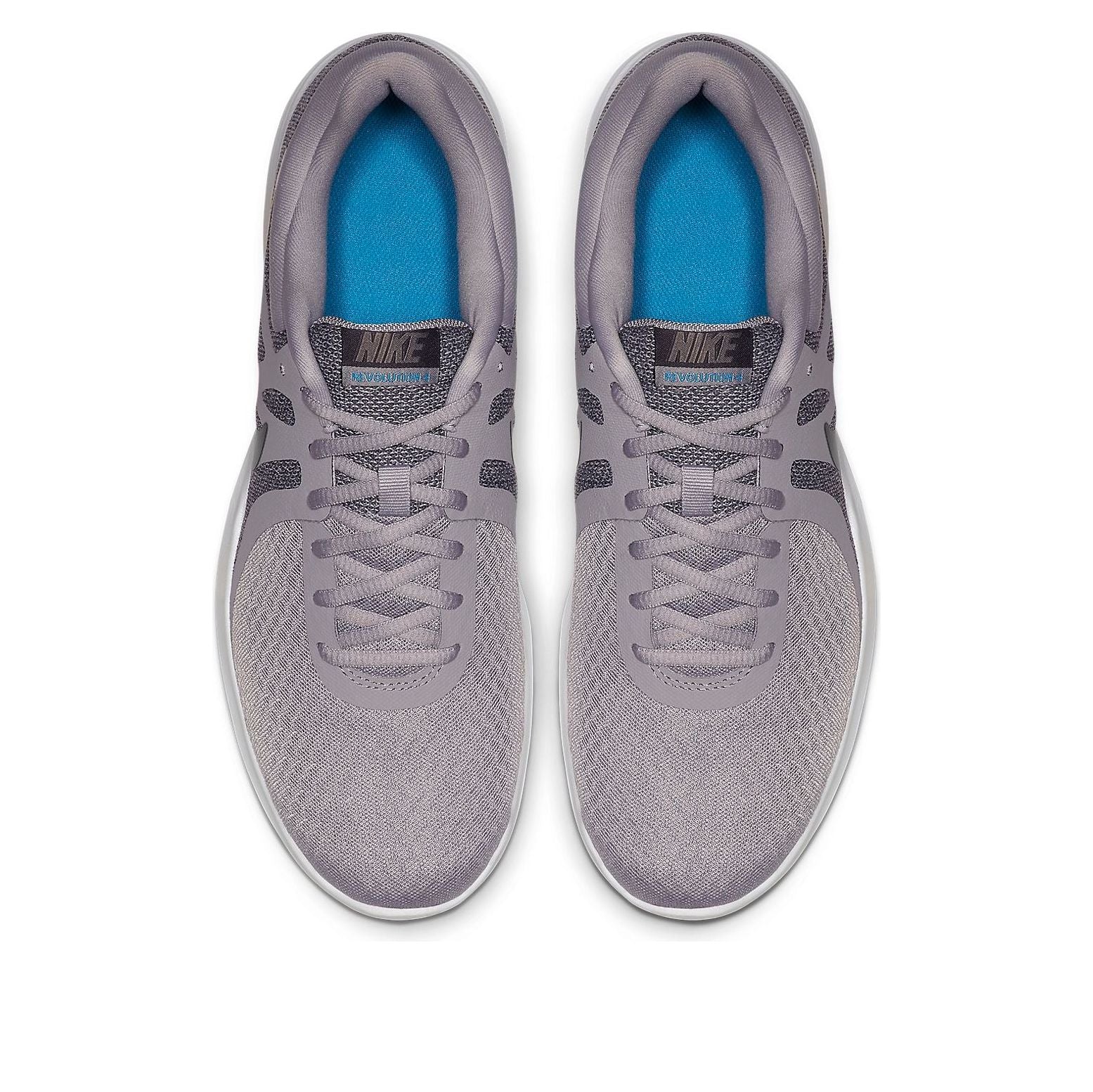 Nike Revolution 4 Breathable Shock Absorption Non-Slip Low Tops Gray 908988-020