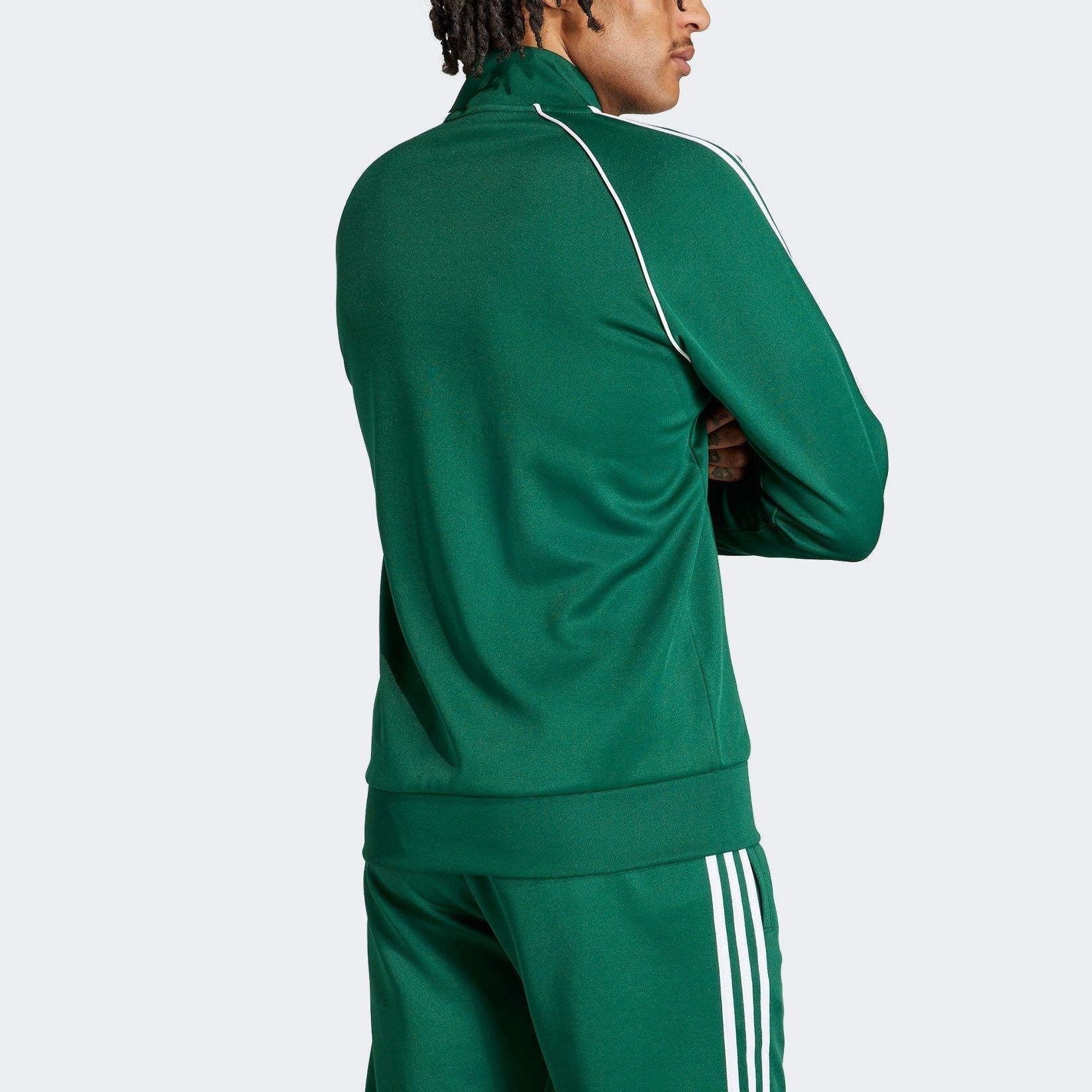 adidas Adicolor Classics SST Track Jacket Asia Sizing 'Green' IR9863