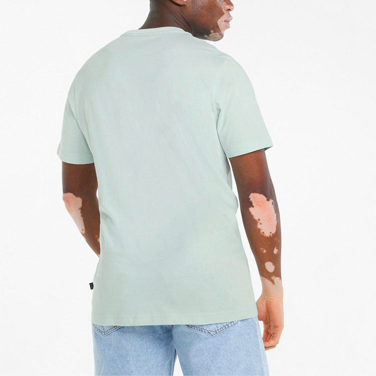 PUMA ESS+ Logo Execution T-Shirt 'Teal' 849566-62