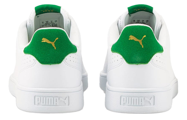 PUMA Shuffle Perf Casual Skate Shoes Unisex White Green 380150-09