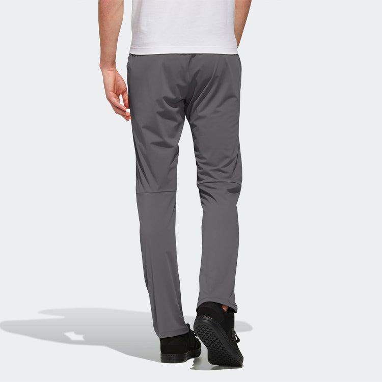 Men's adidas Xplr Stretch Pt Logo Pattern Loose Straight Sports Pants/Trousers/Joggers Gray EH5015