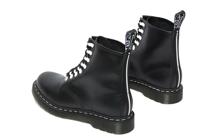 Dr. Martens 1460 Contrast Hardware Leather Lace Up Boots 'Black' 27300001