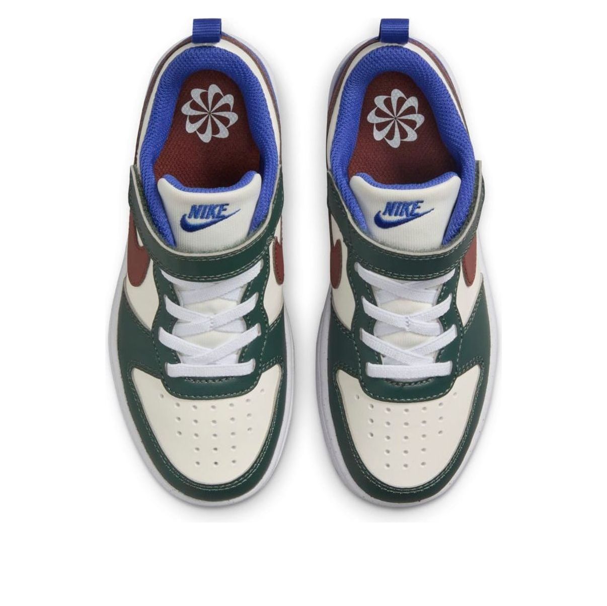 (PS) Nike Court Borough Low Recraft 'White Green Brown' DV5457-300