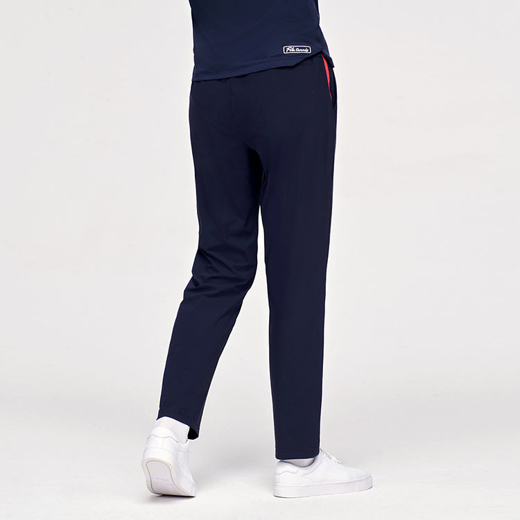 (WMNS) FILA Printing Straight Trousers Blue A11W123601F-NV