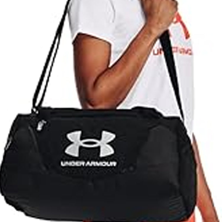 Under Armour Undeniable 5.0 Small Duffle Bag 'Black Silver' 1369222-001