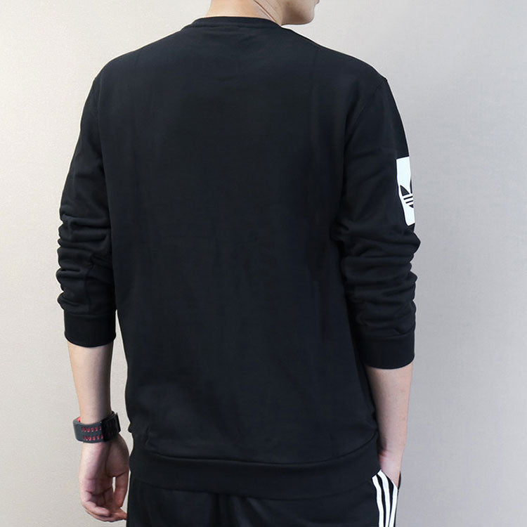 adidas originals Graphic Crew Sweatshirt 'Cd1717' Black CD1717
