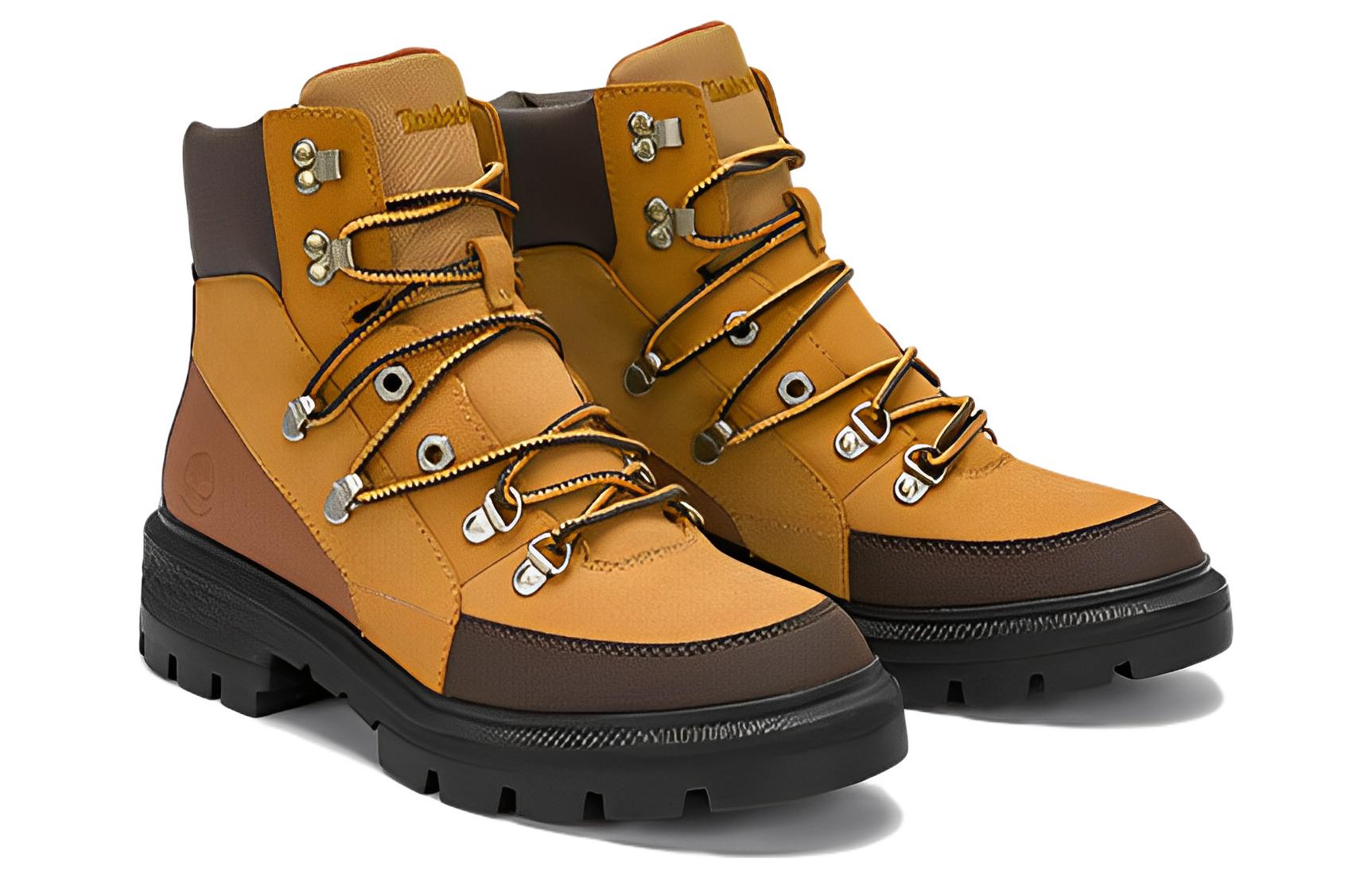 (WMNS) Timberland Cortina Valley Waterproof Mid Hiker 'Wheat Nubuck' A5VB4