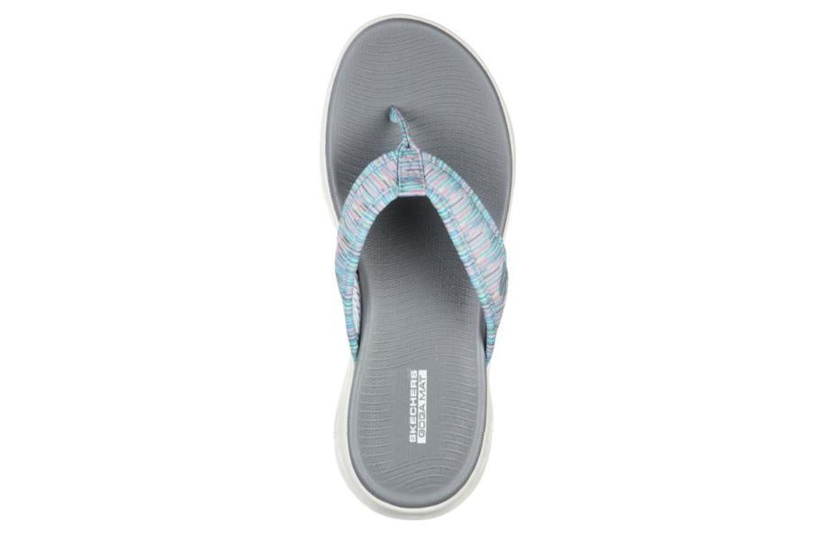 (WMNS) Skechers On The Go 600-Captivate 'Blue Gray' 140029-GYMT