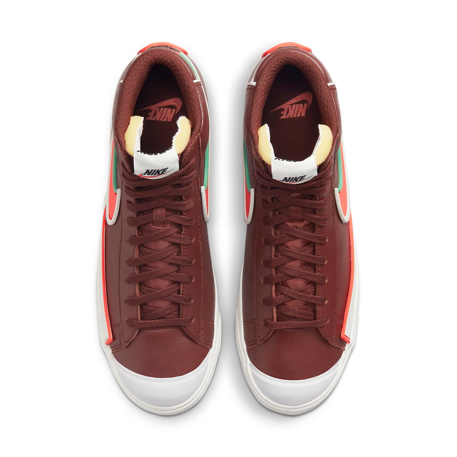 Nike Blazer Mid '77 Infinite Dark Team Red 'Brown Orange Green' DA7233-200