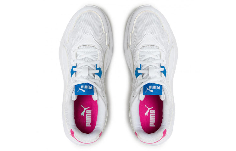 (WMNS) PUMA 90s Runner Nu Wave 'White Blue Pink' 373017-12