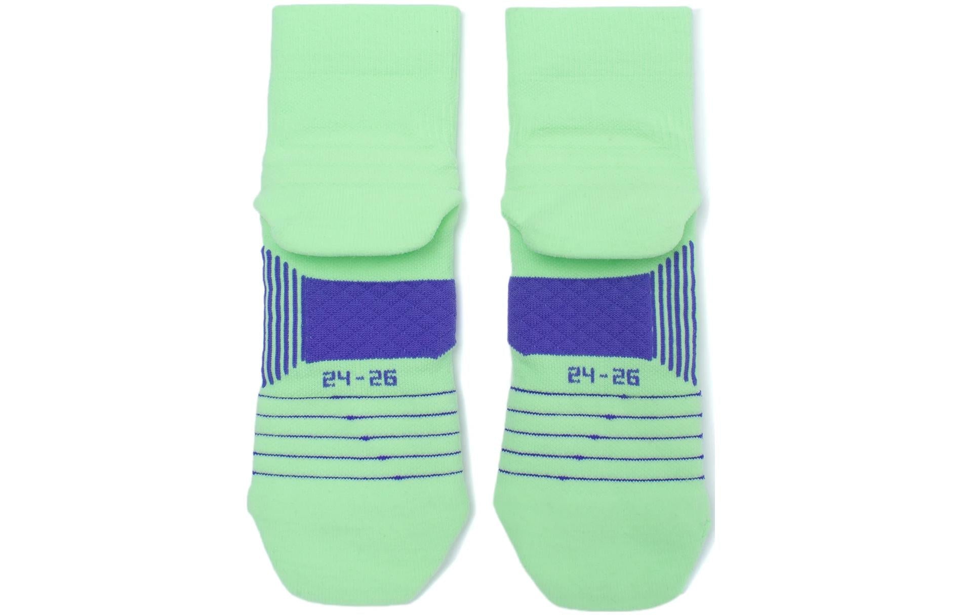 Li-Ning Cushion Ankle Socks 'Green' AWST103-23
