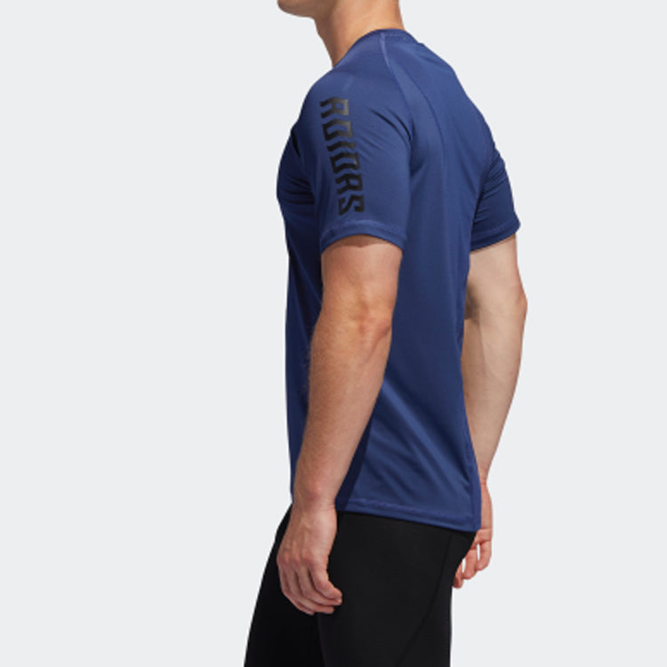adidas Pattern Short Sleeve Navy Blue FL1525