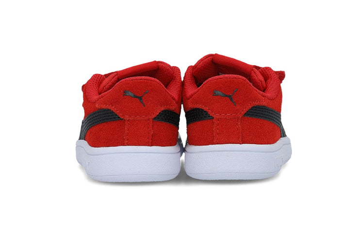 (TD) PUMA Smash V2 Leisure Board Shoes Red/Black 365178-10