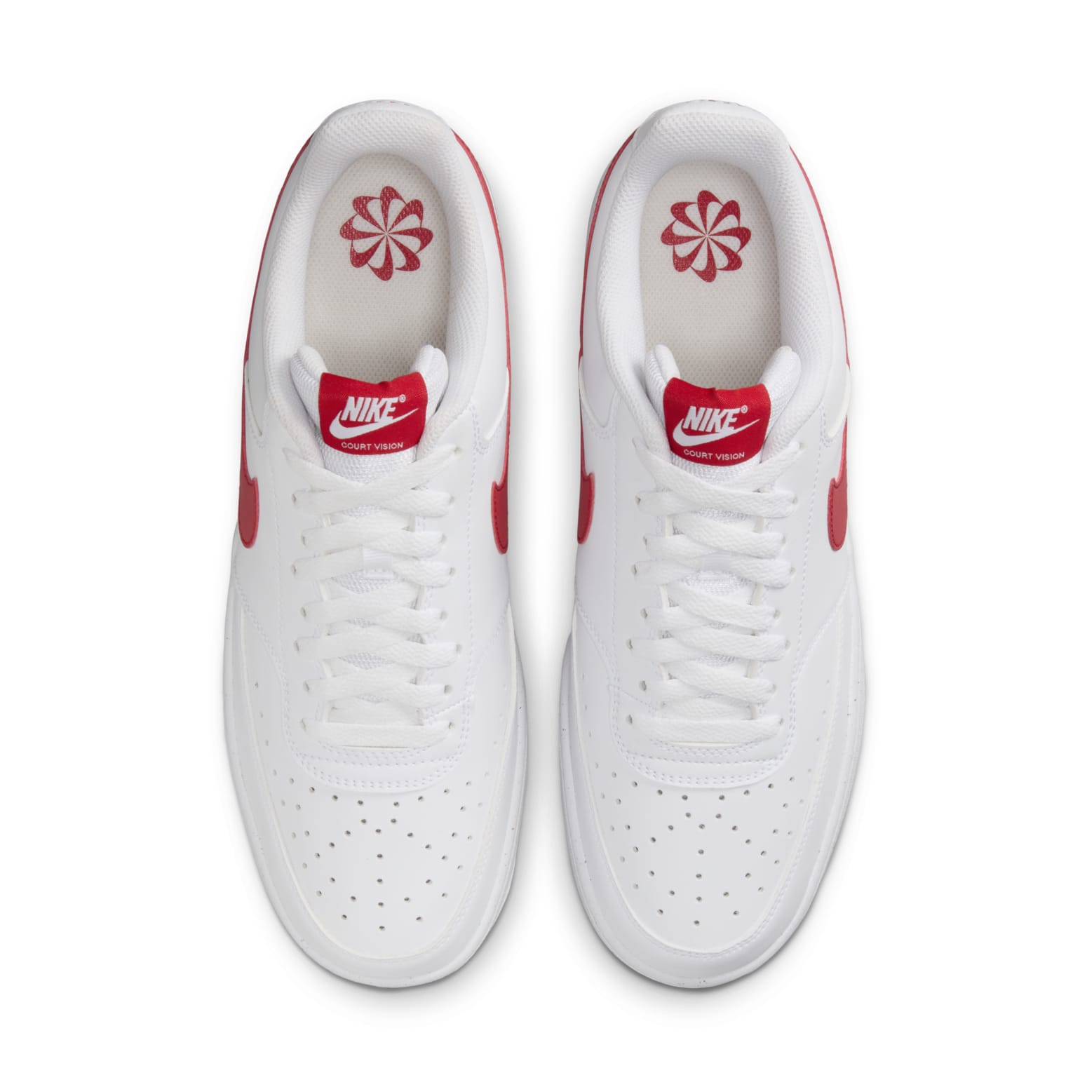 Nike Court Vision Low Next Nature 'White University Red' HF1744-101