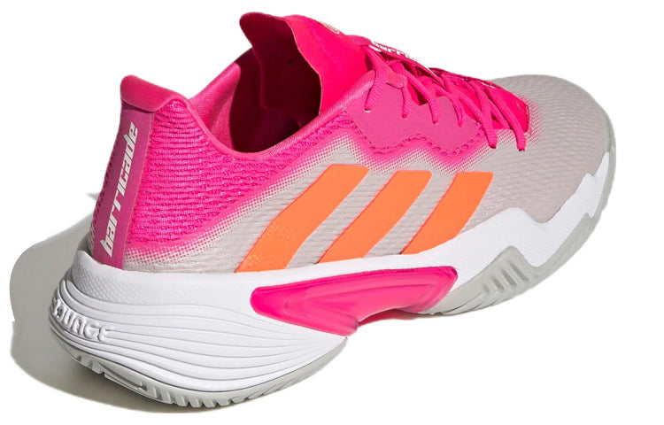 (WMNS) adidas Barricade Tennis Shoes 'Grey Shock Pink' HR2036