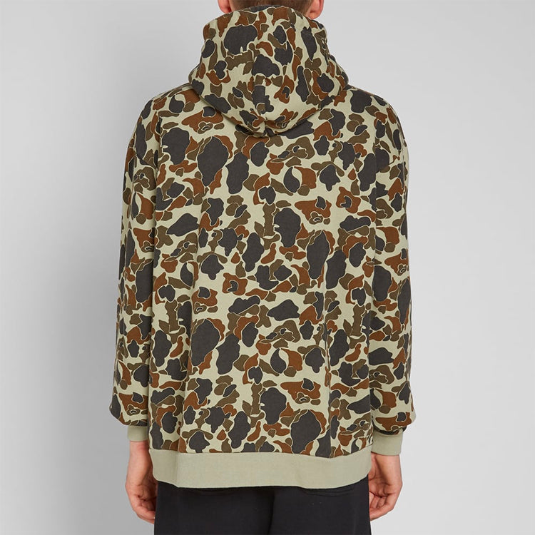WTAPS Design Hooded College Sweatshirt Camou Men 182ATDT-CSM04S