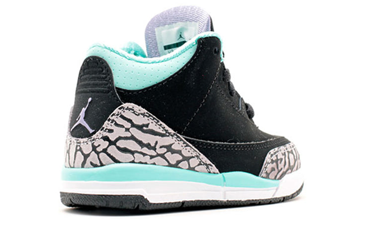 (TD) Air Jordan 3 Retro 'Tiffany Black' 654964-045