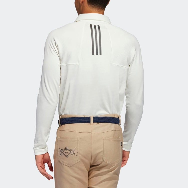 adidas Golf Sports Fleece Long Sleeves polo White FS6849