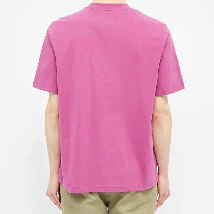 Men's Stussy Logo Short Sleeve Purple 1140182